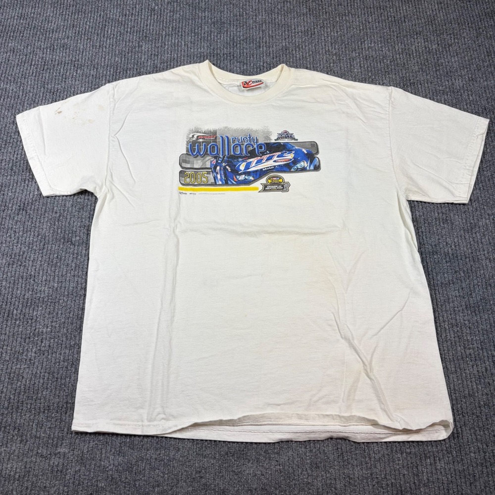 Vintage Chase Authentic Shirt Men's‎ XL Rusty Wallace 2005 NASCAR Racing